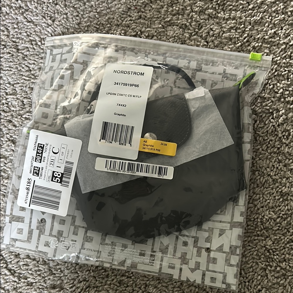 Longchamp Black Clutch